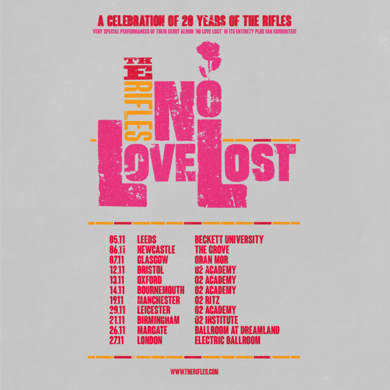 No Love Lost Tour & Limited Edition Reissues 